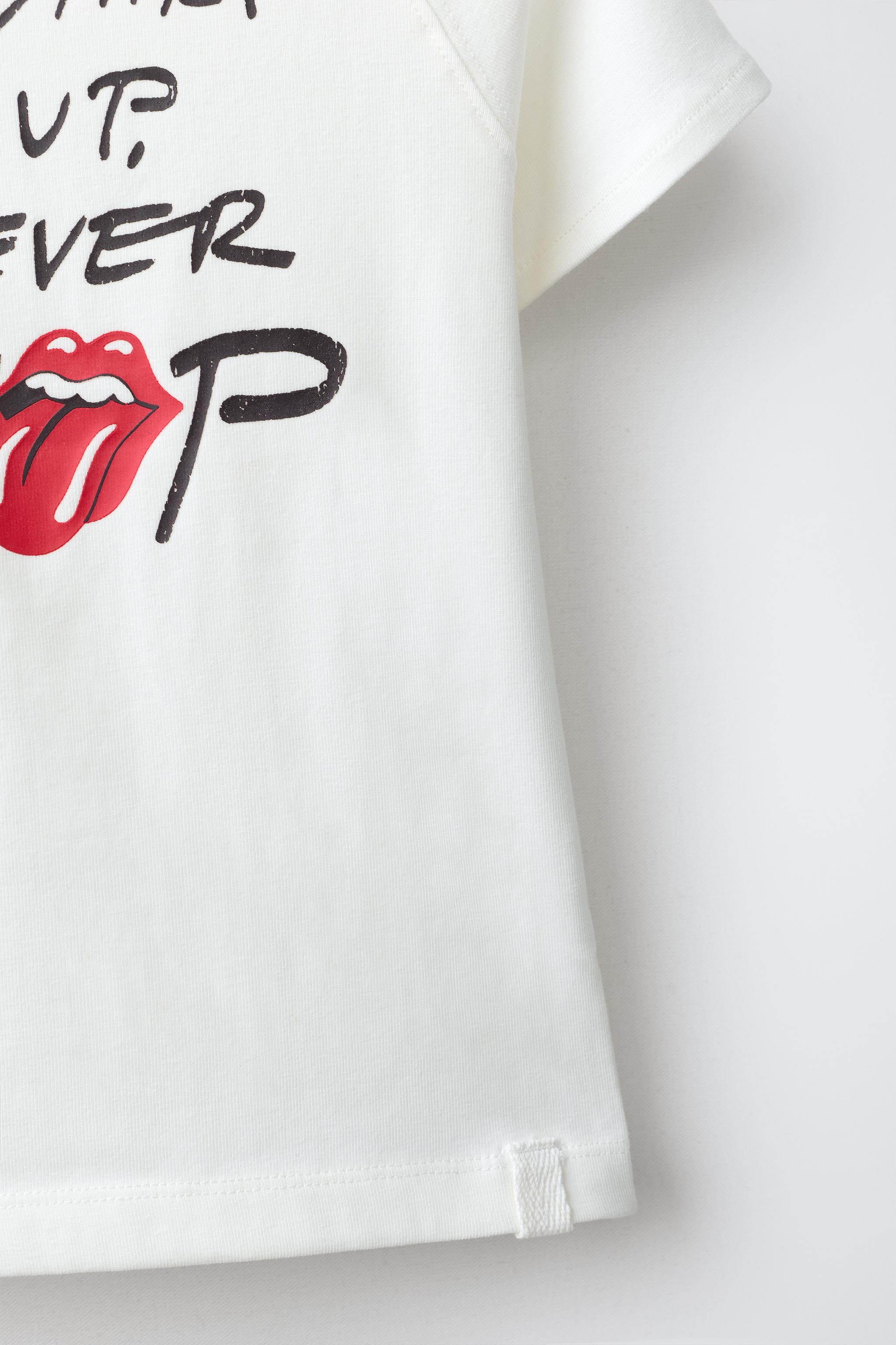 T-SHIRT IMPRIMÉ ROLLING STONES